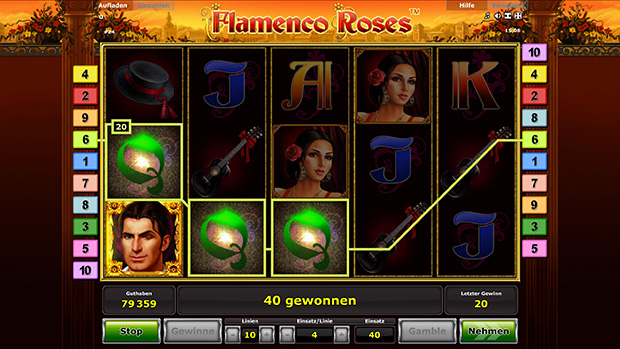 flamenco roses slot